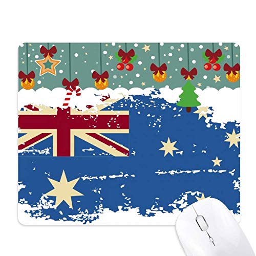 Alfombrilla de ratón de goma con ilustración retro de Australia para un agarre antideslizante
