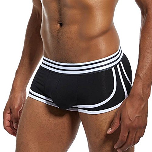 Homme Boxer, YUYOUG 2020 Shorts Sexy de sous-vêtements Boxeurs Hommes Slip Slips Souples Cover