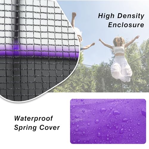 Image of AOTOB 12 FT /14 FT Rectangle Trampoline with Net