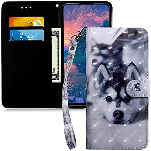 MRSTERUS Compatible with Samsung Galaxy J530 Flip Wallet Case 3D PU Leather Wallet Book Style Magnetic Cover Flip Folio Bracket for Samsung Galaxy J5 2017 Husky BX
