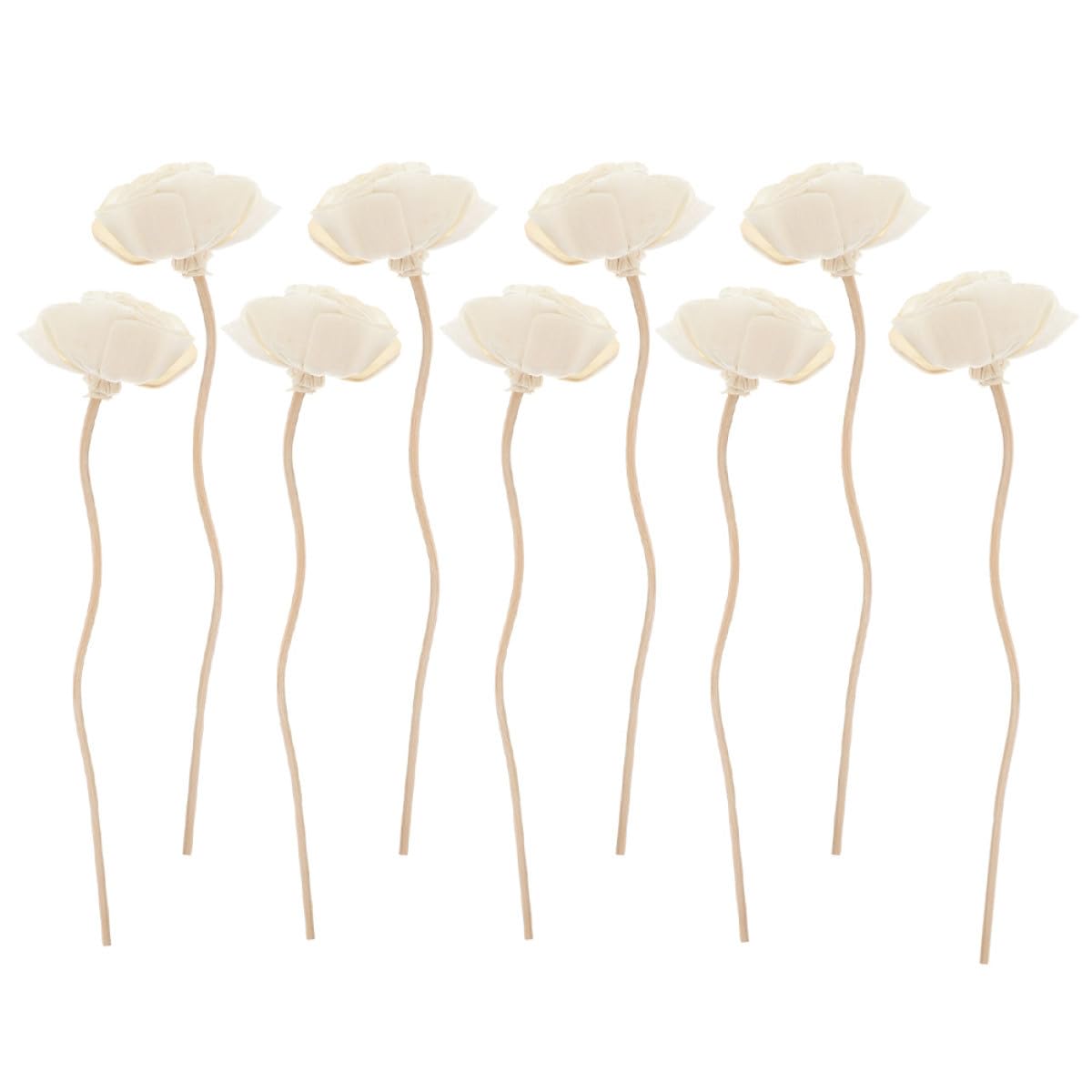 LIFKOME 36pièces Bâtons De Diffusion Huiles Essentielles Fleurs Séchées De Naturel pour Aromathérapie Et Décoration Intérieur