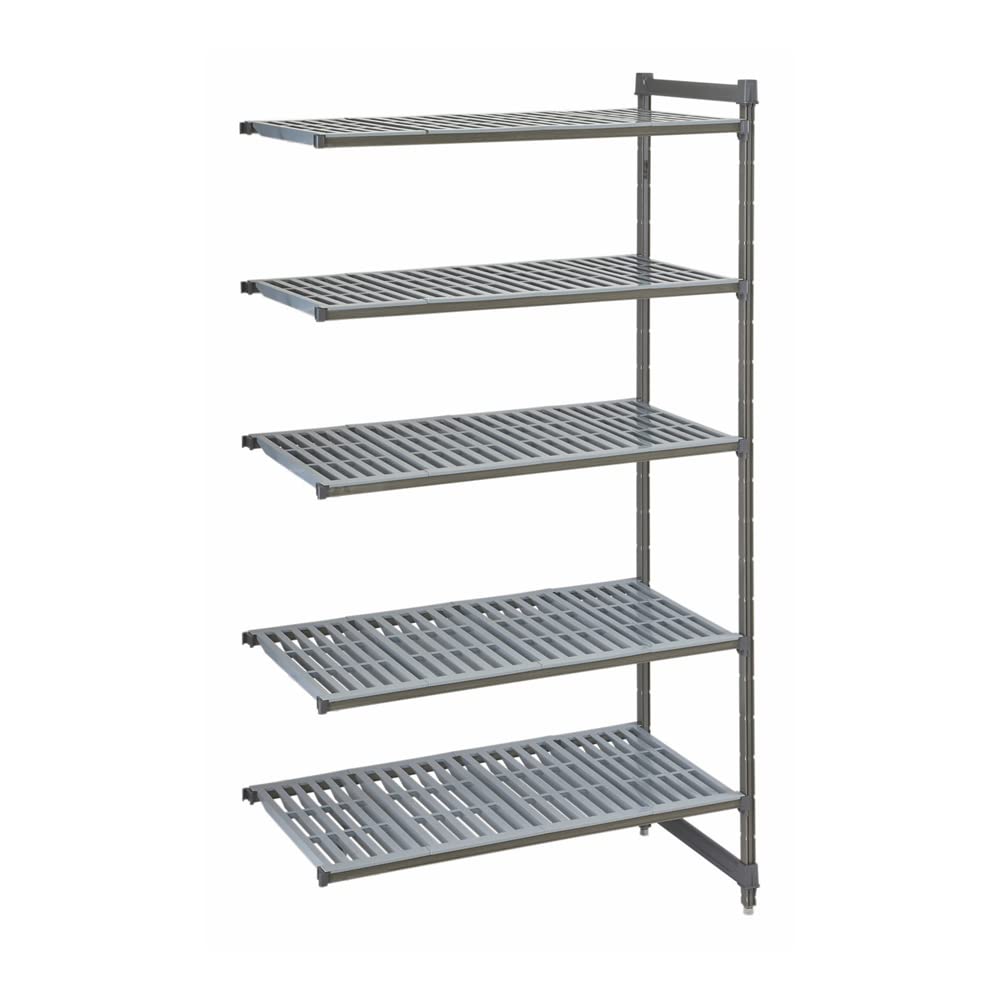 CambroCamshelving Basics Plus 4 Tier Shelving Starter Unit, 1630x1220x460mm