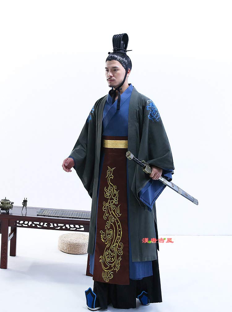Amazon | [漢唐古風] 男性 漢服 中国古代 剣服 皇帝 将軍 大臣 中華服 