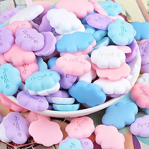 Image of Ulalaza 30pcs Slime Charms Mixed Set Resin Flatback Making Supplies For DIY Craft Making And Ornament Scrapbooking Beads Assorted Candy Fruit Cake Ornament