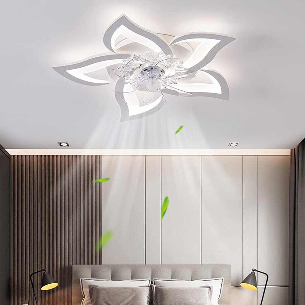 Nuovo Design moderno ventilatore da soffto luce silenzioso telecomando dimmerabile ventilatore lampadario per camera da letto soggiorno ventilatore da soffto decorativo  39