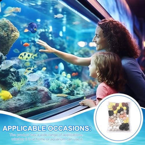 Image of Geiserailie 4 Pcs Aquarium Filter Media Bags 150um Zipper, 7.8 x 11.7 Inch