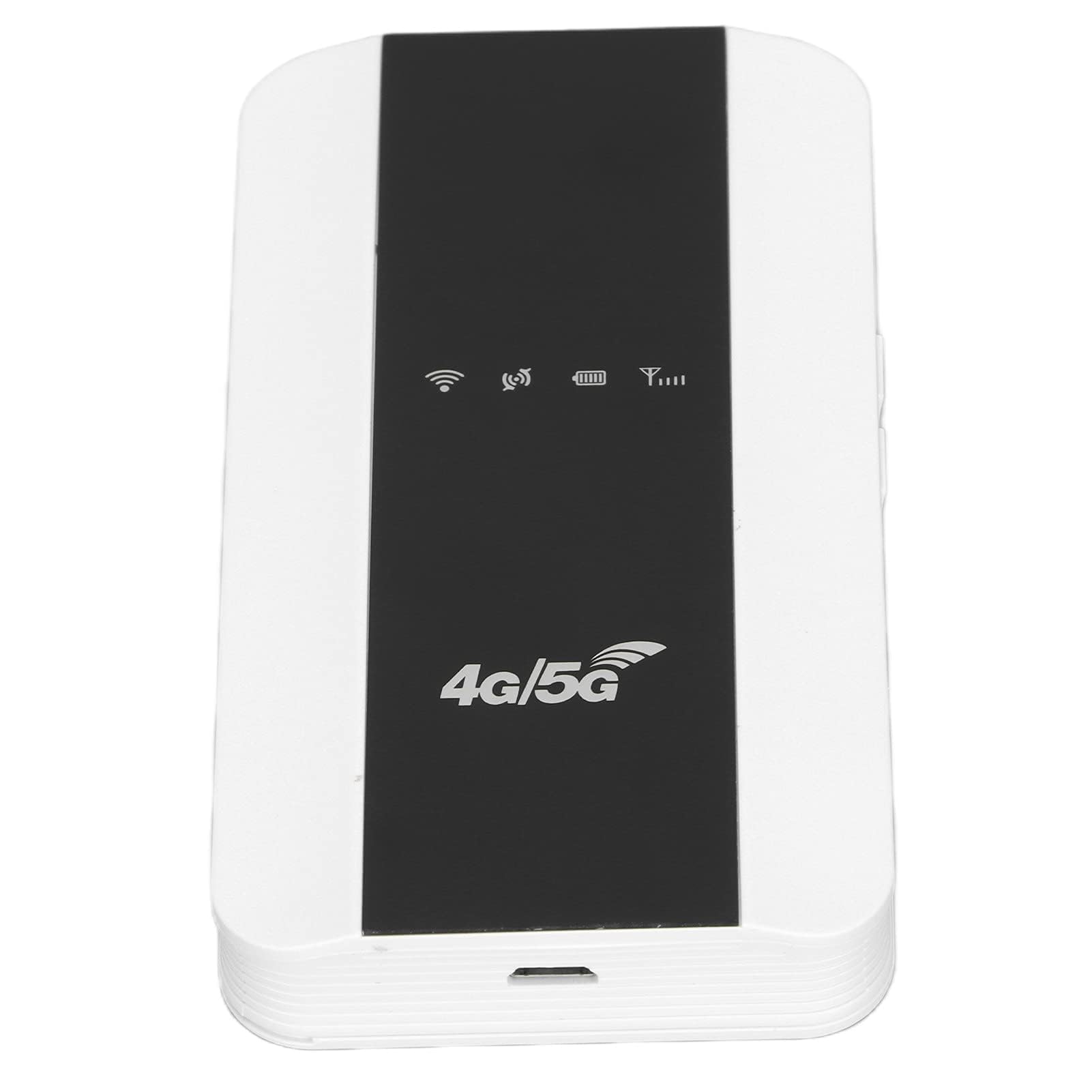Mobile Hotspot, Support 4G / 5G SIM Card Wireless Wi-Fi High Speed Portable Router Create WLAN Anywhere Pocket International Hotspot for Europe Southeast Asia Africa (M10-3)