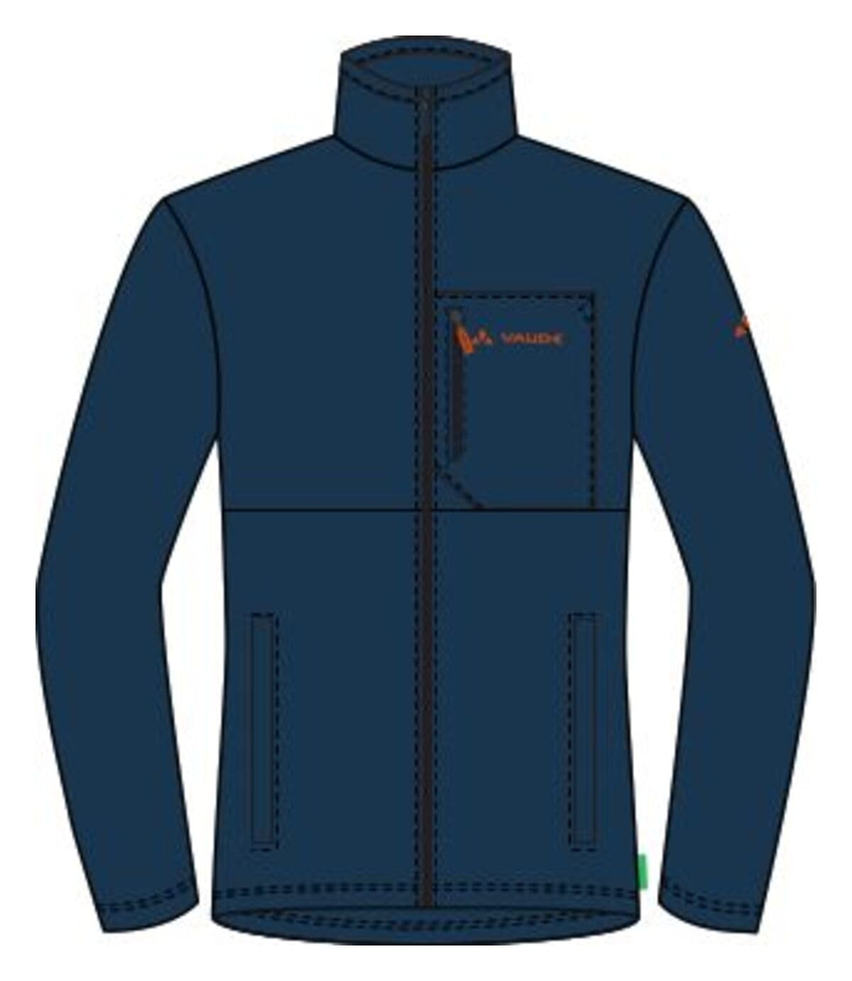 VAUDE Idris 3 in 1 Parka III Herren Doppeljacke blau NEU blau