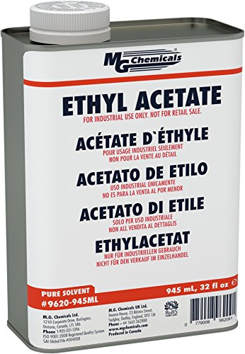 MG Chemicals Ethyl Acetate, 945 mL Metal Can, Clear (9620-945ML)