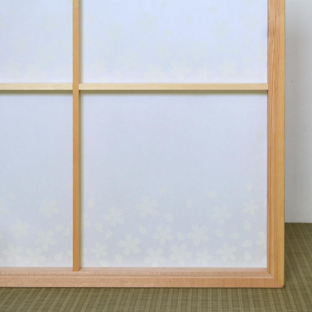 美濃格子　　障子紙 障子紙 美濃格子 無地 60m巻 6本入り 【張替/お値打ち価格