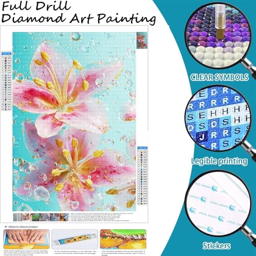 Mosaïque crystal art premium grand format 70x100cm style moderne - 2