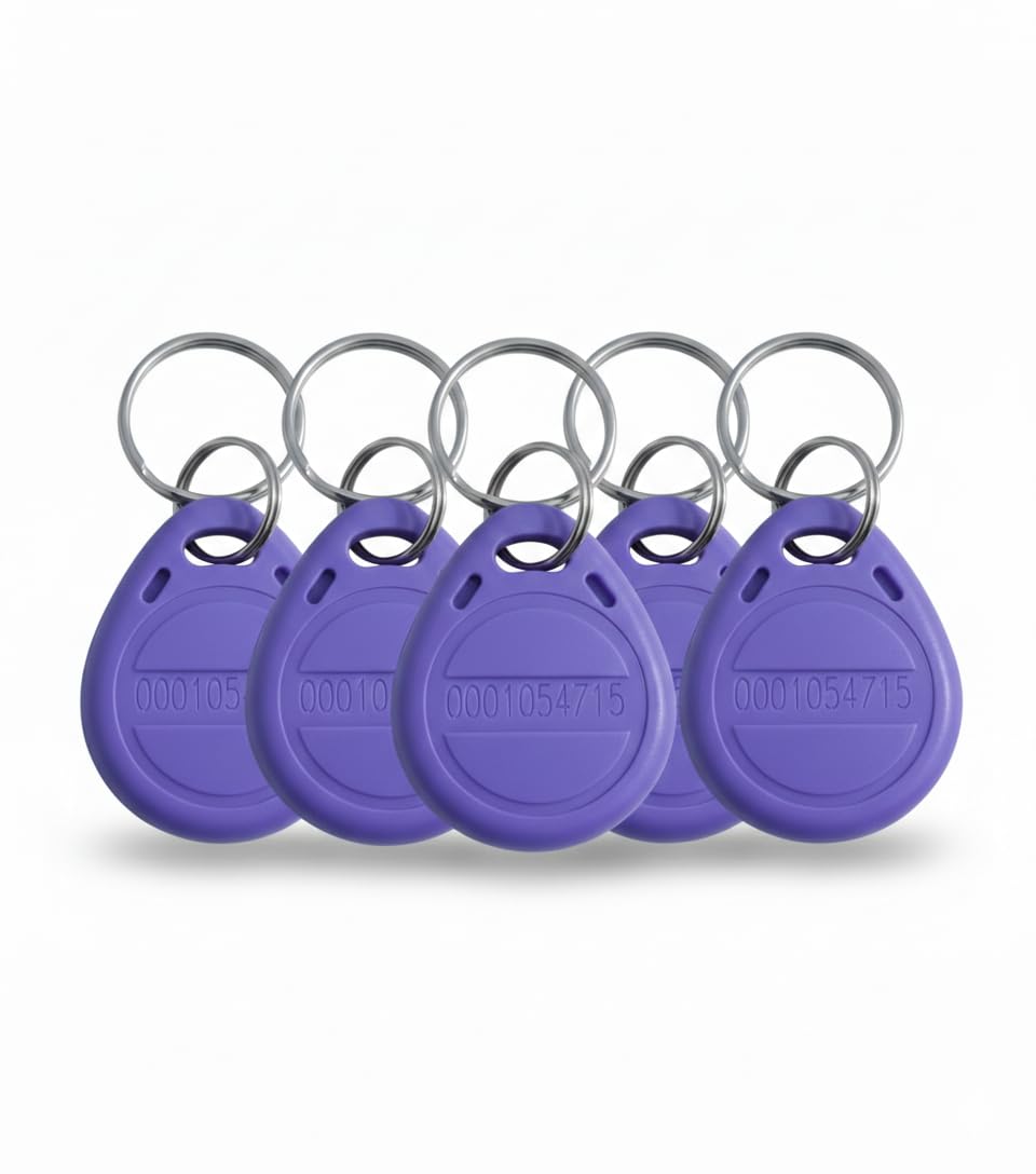 SP Electron 13.56MHz RFID Tag with Multicolor Keychain for Access Control Multicolor (Pack of 5)-image-26