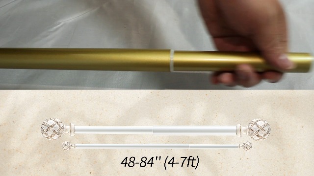 Tringle à Rideaux Double De 71,1 à 122 Cm U2013 Tringle à Rideaux