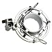 ZRAMO Silver Spider Universal Microphone Shock Mount Holder Adapter Clamp Clip for AT2020 USB PR40 RE20 AT4033a AT2050 Large Diameter Studio Condenser Mic