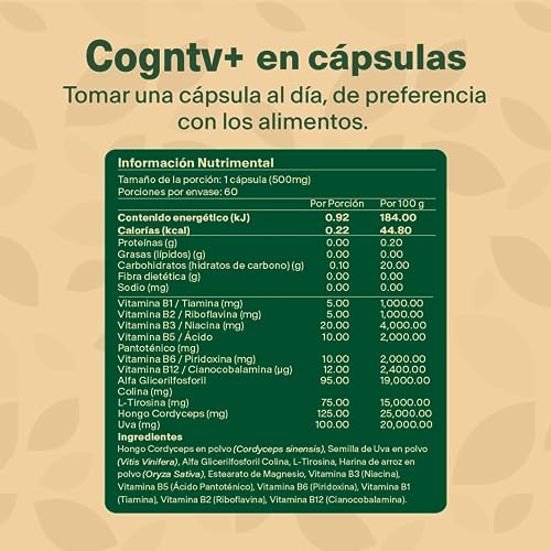 vitaminas para el cerebro mexico Marca Vitalbotanics (3)