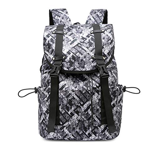 Sac de randonnée compact et pliable motif mosaïque pour voyageur