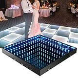 Construcción duradera: estas luces de pista de baile están hechas de vidrio templado grueso y materiales ABS, proporcionando una superficie robusta que soporta un peso significativo y resiste el uso frecuente para un rendimiento fiable.
