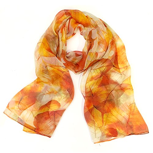 Wrapables® Lightweight Sheer Silky Feeling Chiffon Scarf