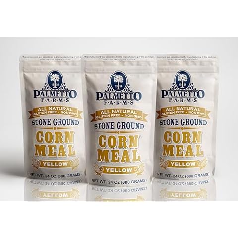 Palmetto Farms Yellow Corn Meal Flour 3 Pack Cover