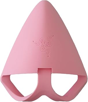 Cute Cat Ears/Kitty Ears for Razer BlackShark V2 / V2 X / V2 Pro/Kraken Line/Barracuda/Opus/Opus X Gaming Headphone, Gray & Pink