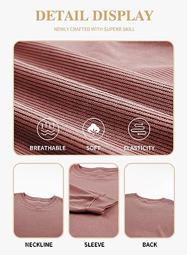 Image of Eytino Women Plus Size Sweatshirt Oversized Crew Neck Long Sleeve Tops | Fall Fashion Clothes 2026, Oversized Sweat Shirt, Soft Comfy Pullover, Travel Casual Work Lounge Daily Outfit