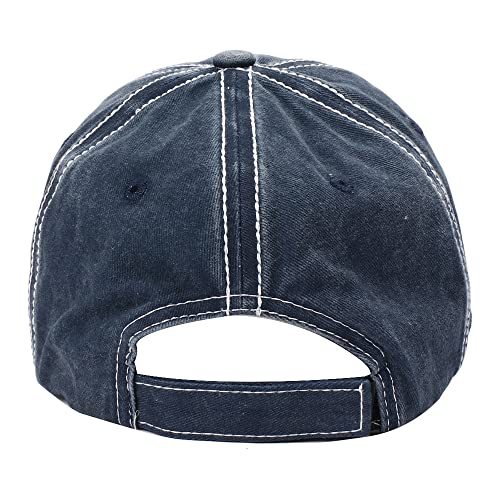 America Usa Eagles Flag Est 1776 Cap Hat-Breathable Ball Cap Baseball Cap Adjustable Size For Men And Women Embroidered (Navy) #TOP3