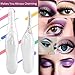 Best Heated Eyelash Curler Mini Cute Hot Electric Eyelash Curler Brush Portable Makeup Eye Lashes Curling Tool Enhancer Pen With Comb Design Rechargeable