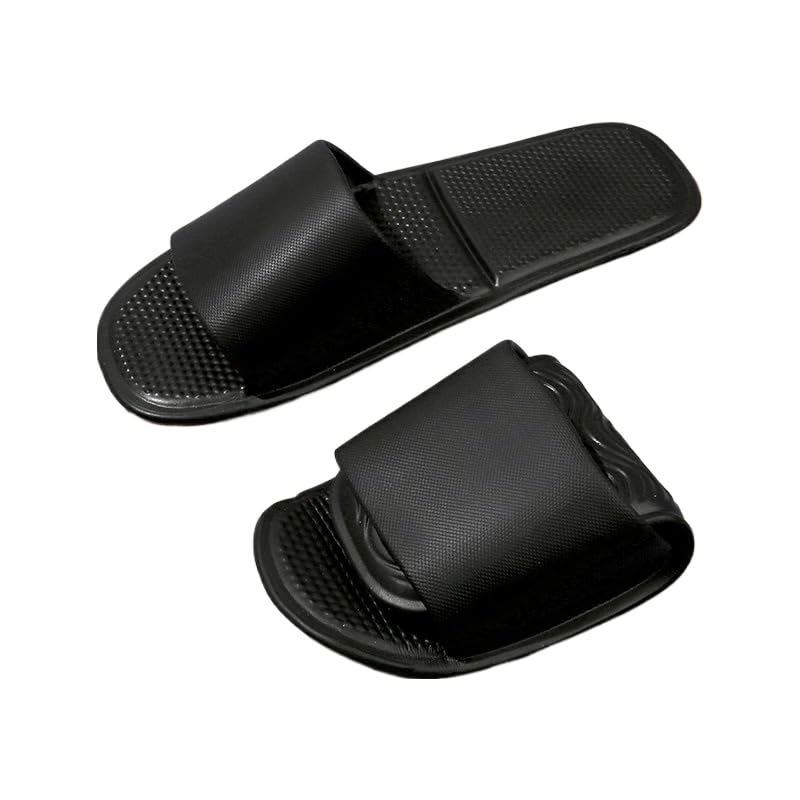 Foldable Portable Travel Slippers Lightweight Soft Non-slip Indoor Slippers For Spa Hotel Travel Business Trip Home Guest