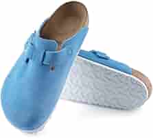 Amazon.com: Birkenstock 1025034138 Boston Sky Blue Sd R 38