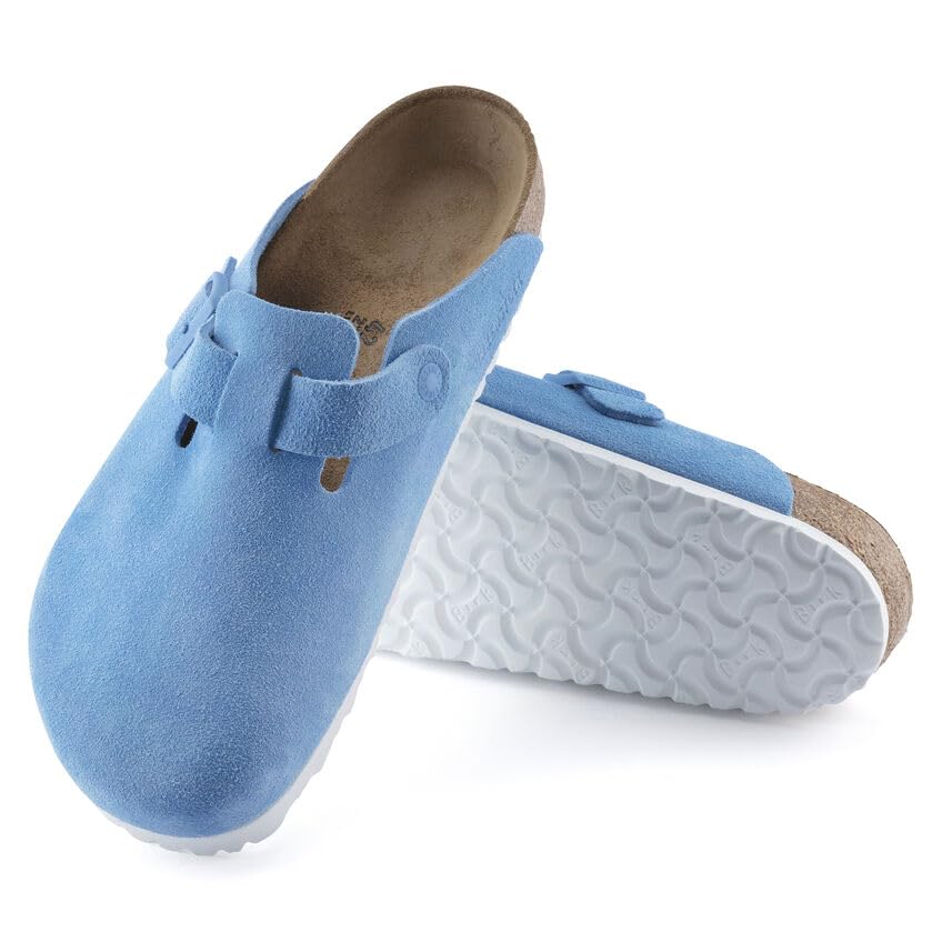 Amazon.com: Birkenstock 1025034138 Boston Sky Blue Sd R 38