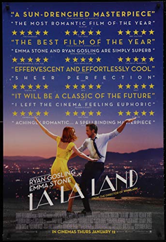 RPW La La Land A3 Film Poster 40x30cm