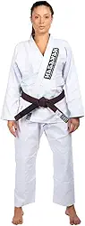 Kimono Trançado F300 Jiu Jitsu Haganah, Branco, A3