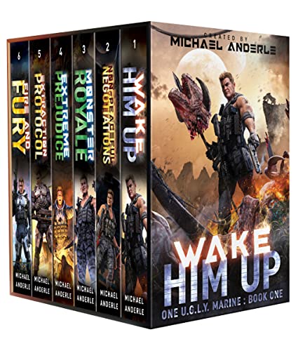 Cover of One U.G.L.Y. Marine Complete Series Boxed Set: Books 1-6