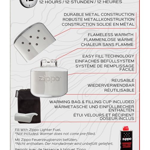 Image of Zippo 12 Hour Refillable Hand Warmer