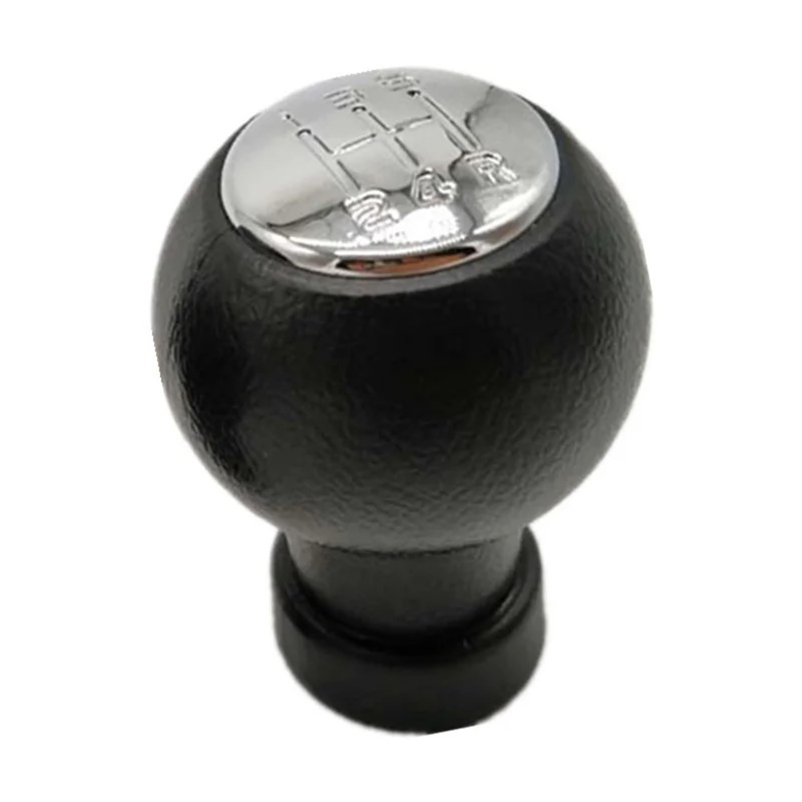 DWTNMEX Gear Shift Knob for Suzuki for Swift for Alto for SX4 2005-2014 5 Speed Manual Gear Knob Sporty Aluminum Shift Lever Head(Gearknob Chrome)