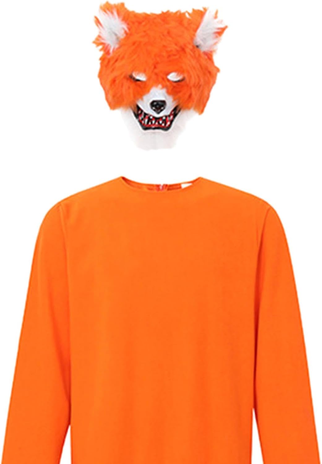 Animal Costume with Mask for Women - Polyester Bodysuit with Zipper Back for Halloween & Cosplay