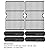 Hongso Porcelain Cast Iron Cooking Grid Grill Grates and Porcelain Steel Heat Plates Replacement Kit for Charbroil 463268008 463244011 463212511 463224611 Kenmore 415.166579 Gas Grill PCF652-PPC3214