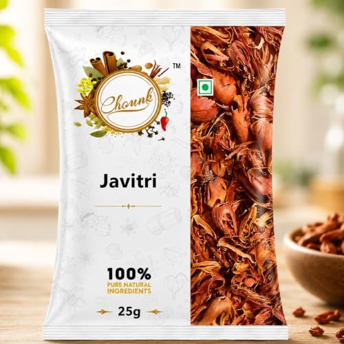 Image of Chounk Spice Mace 100 gram | Javitri Spices Whole | Premium Japatri - Whole Spices | Mace Indian Spice Pack of 2 x 50g