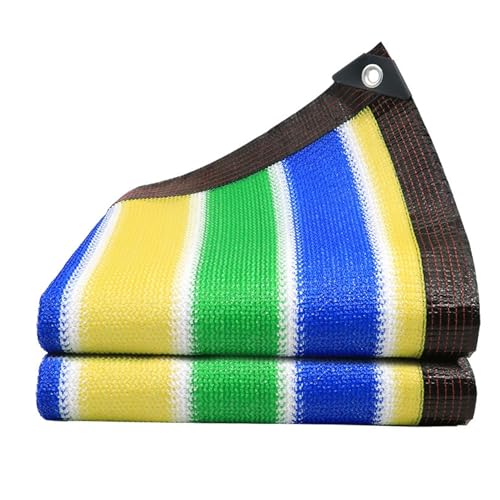 Filet d'ombrage robuste 2x5m avec œillets auvent extérieur UV - 2