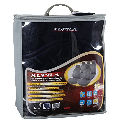 LAMPA 54840 Cubreasiento Terciopelo coche protector universal negro 2