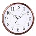 Bekith 12 inch Retro Clock Non Ticking Silent Quality Quartz Decorative Home/Office/School Wall Clock