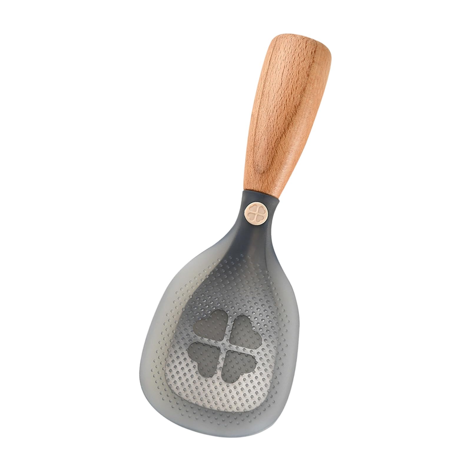 ZEPFJHE Silicone Kitchen Spoon Cooking Spatula with Ergonomic Handle Ideal for Stirring Frying and Mixing Safe Food Grade Elastomer Equipment