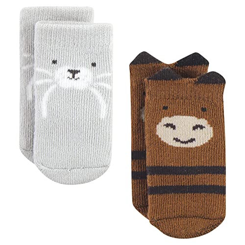 Image of Hudson Baby Baby 8-pack Cotton Rich Newborn and Terry Socks