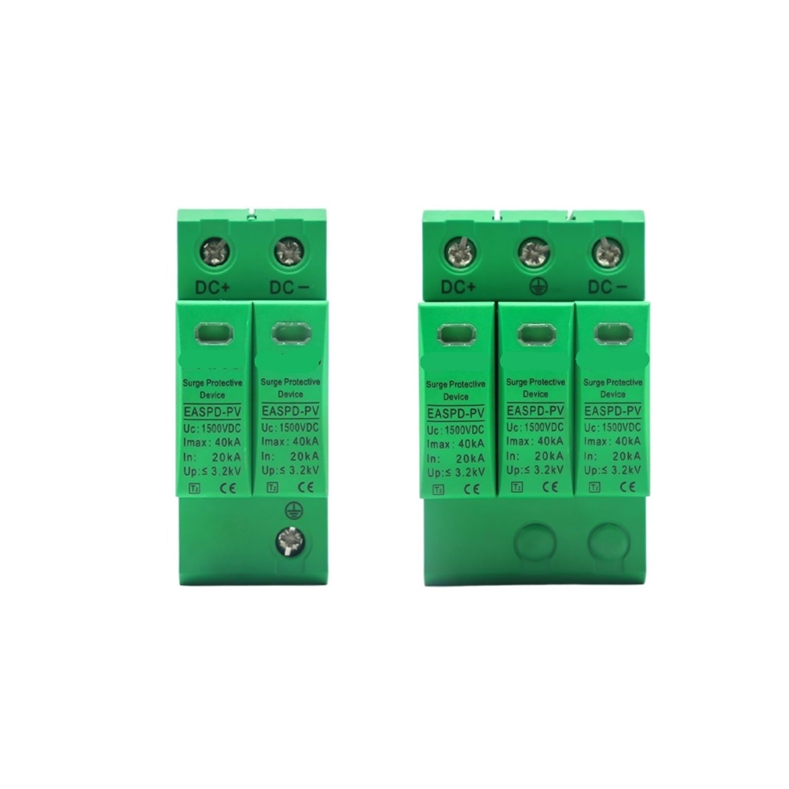 Parafoudre DC 20KA à 40KA NISZA protection contre surtensions photovoltaïques