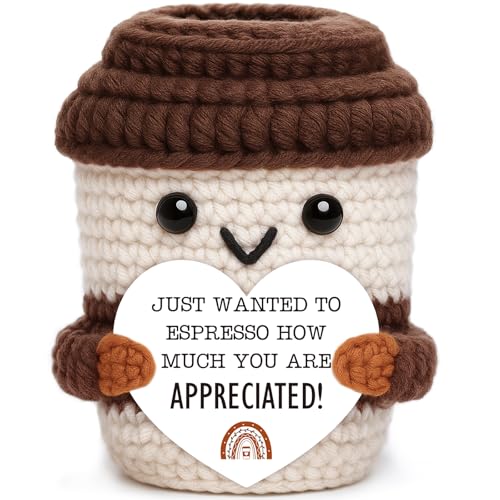 OCCdesign Mini Appreciation Gift for Women Men Coworkers Teachers Boss Nurses Handmade Crochet...