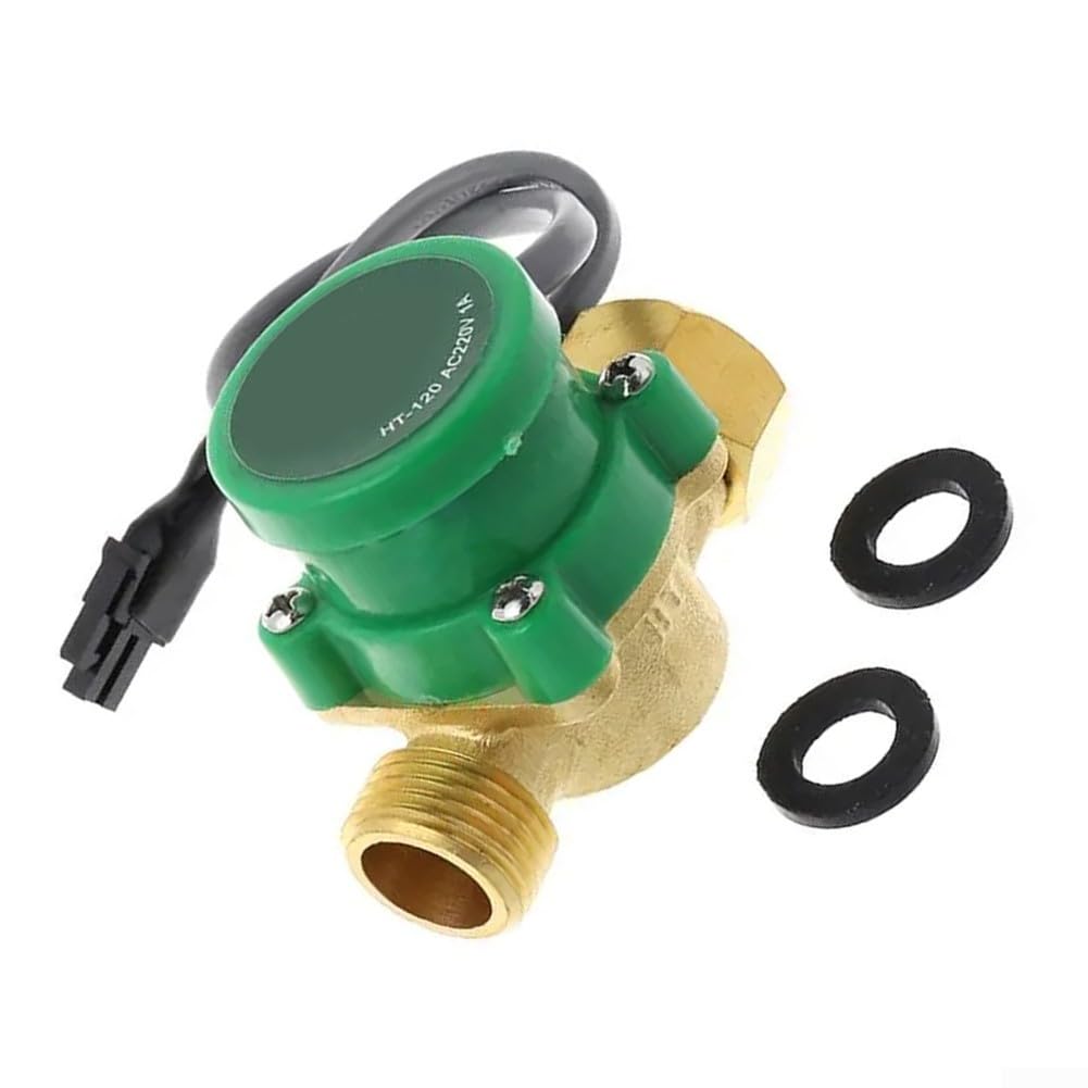 Pompe de circulation d'eau pour chauffage central, installation facile, pompe de circulation d'eau chaude et froide, matériau en laiton, 1 débit d'appoint 5 A