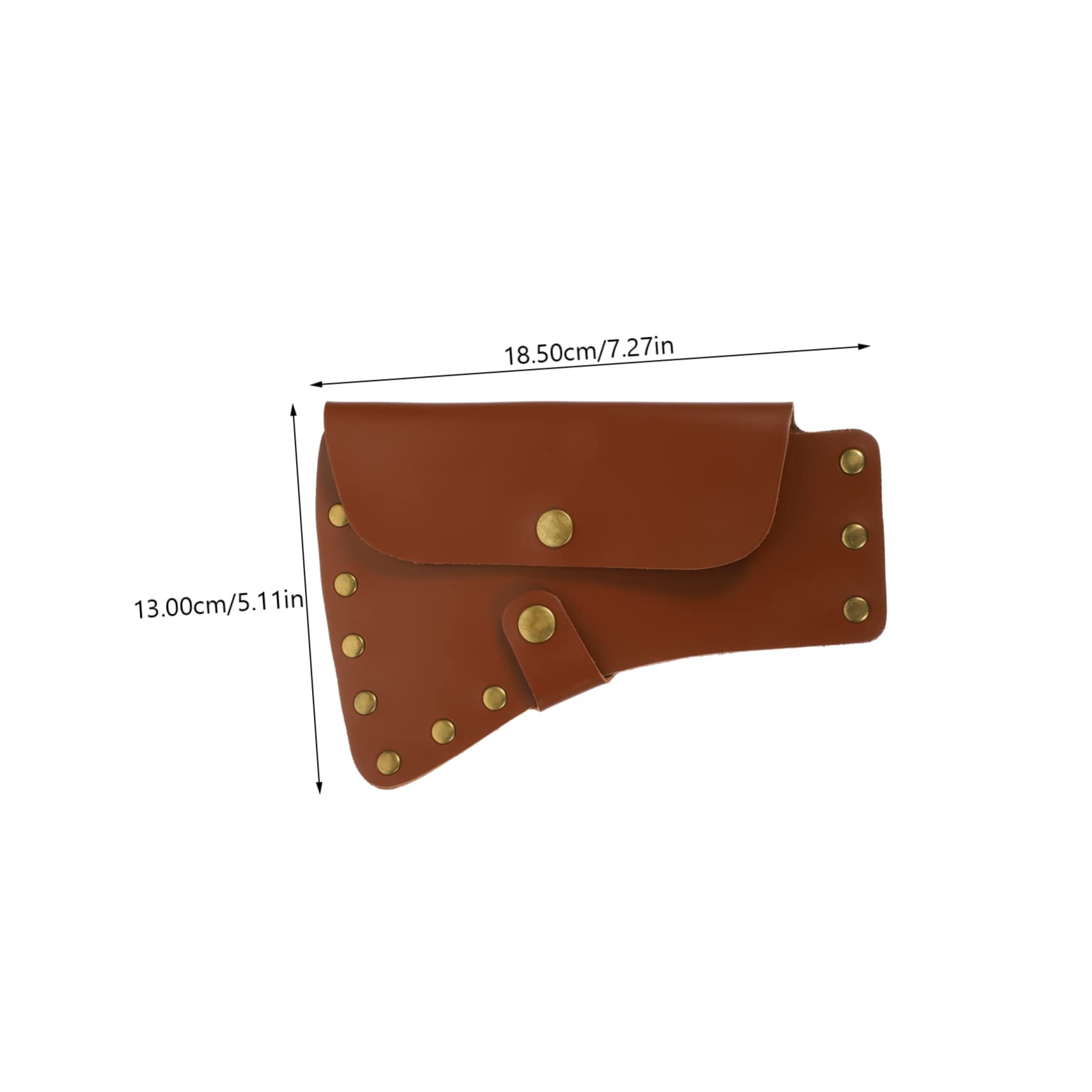 POPETPOP Outdoor Hatchet Protective Cover Case Durable Axe Sleeve for Camping Gardening Present for Camping Lovers Essential Tool Protection