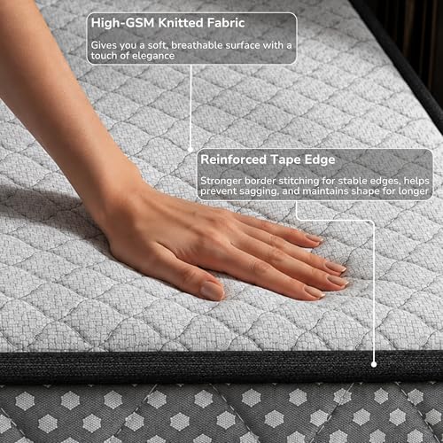 Image of Interio by Godrej Restomagic Memory Mattress | 5-Years Warranty | Single Bed, 6-Inch Mattress (72 x 36 x 6 Inches, Memory Foam)