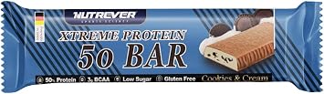NUTREVER Xtreme Protein Bar - Cookies & Cream, 24 Portions (50 Gr*24)