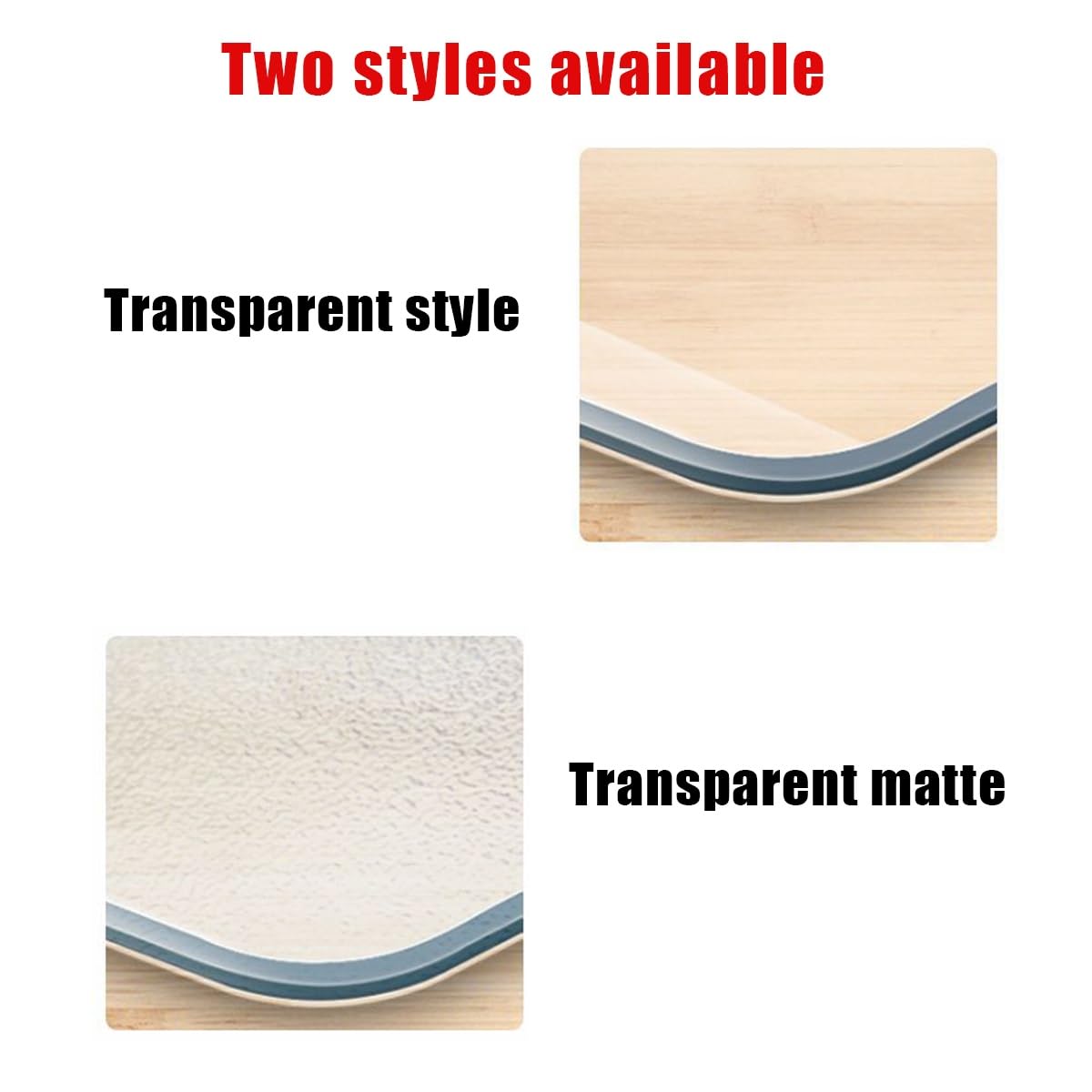 Tappetino Protettivo Trasparente In PVC Per Pavimenti – Antiscivolo, Impermeabile E Resistente Ai Graffi, 130 X 160 Cm